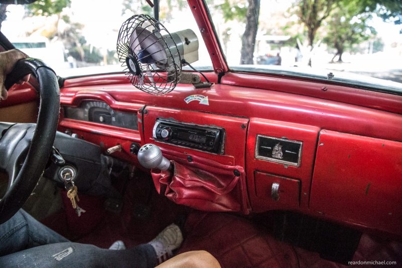 Cuba car dashboards